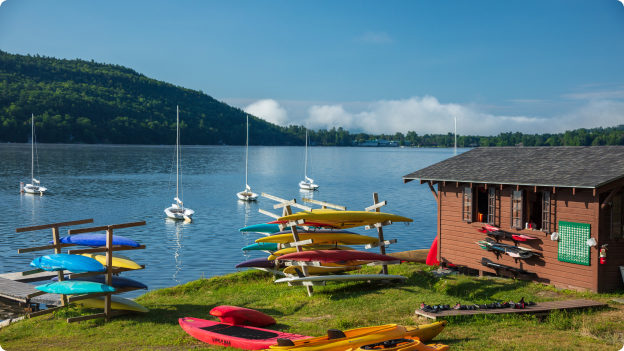 The Aloha boathouse.