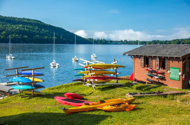 The Aloha boathouse.