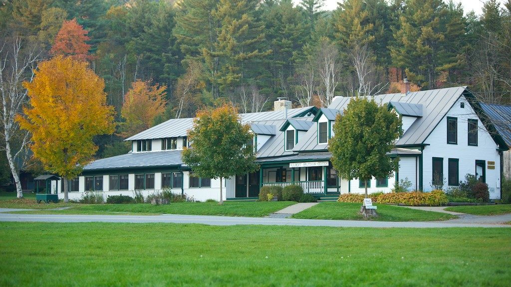 The outside of the Hulbert main house.
